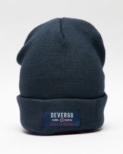 BLUE MEN'S KNITTED CAP