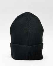 BLACK MEN'S KNITTED CAP