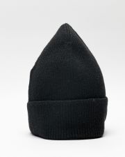 BLACK MEN'S KNITTED CAP