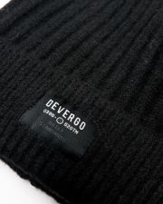 BLACK MEN'S KNITTED CAP