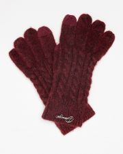 BORDEAUX WOMEN'S KNITTED GLOVES
