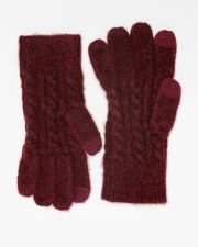 BORDEAUX WOMEN'S KNITTED GLOVES