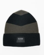 BLACK MEN'S KNITTED CAP