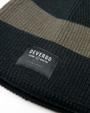 BLACK MEN'S KNITTED CAP