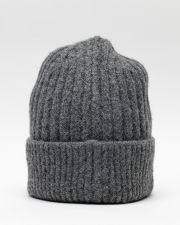 GREY MEN'S KNITTED CAP