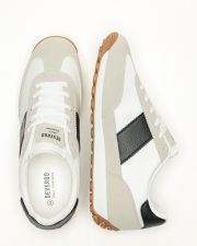 WHITE MEN'S SNEAKER - BOMBAY
