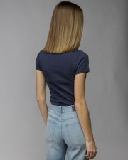 BLUE WOMEN'S SHORT SLEEVE T-SHIRT