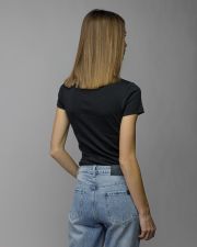 BLACK WOMEN'S SHORT SLEEVE T-SHIRT