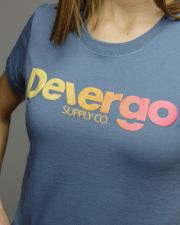 BLUE WOMEN'S SHORT SLEEVE T-SHIRT