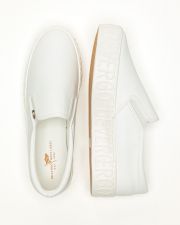 WHITE WOMEN'S BALLERINA  - HELIA PU