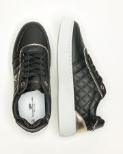 BLACK WOMEN'S SNEAKER  - LAURA