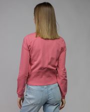 PINK WOMEN'S ZIP SWEATER