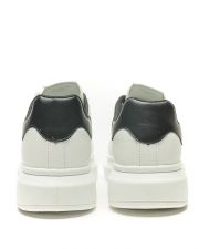 WHITE MEN'S SNEAKER  - GOLD