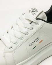 WHITE MEN'S SNEAKER  - GOLD