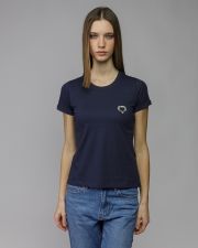 BLUE WOMEN'S SHORT SLEEVE T-SHIRT