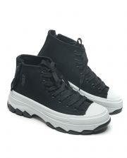 BLACK WOMEN'S SNEAKER  - ROBIN