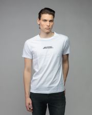 WHITE MEN'S SHORT SLEEVE T-SHIRT