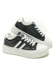 BLACK WOMEN'S SNEAKER  - SYBI