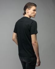 BLACK MEN'S SHORT SLEEVE T-SHIRT