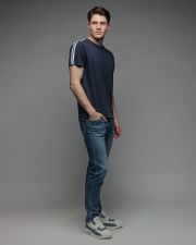 BLUE MEN'S SHORT SLEEVE T-SHIRT