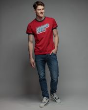 RED MEN'S SHORT SLEEVE T-SHIRT