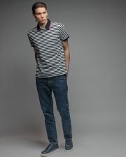 BLUE MEN'S SHORT SLEEVE T-SHIRT