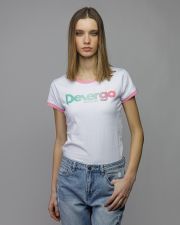 WHITE WOMEN'S SHORT SLEEVE T-SHIRT