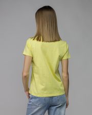 YELLOW WOMEN'S SHORT SLEEVE T-SHIRT