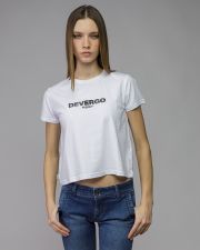 WHITE WOMEN'S SHORT SLEEVE T-SHIRT