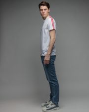 WHITE MEN'S SHORT SLEEVE T-SHIRT