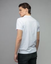 WHITE MEN'S SHORT SLEEVE T-SHIRT