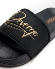 BLACK WOMEN'S SLIPPERS  - SOFY