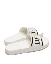 WHITE WOMEN'S SLIPPERS  - SOFY
