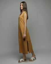 YELLOW WOMEN'S DRESS
