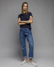 BLUE WOMEN'S SHORT SLEEVE T-SHIRT