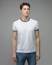 WHITE MEN'S SHORT SLEEVE T-SHIRT