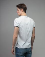 WHITE MEN'S SHORT SLEEVE T-SHIRT