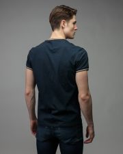 BLUE MEN'S SHORT SLEEVE T-SHIRT