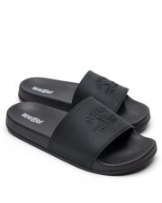 BLACK MEN'S SLIPPERS  - VICENTE