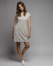 BEIGE WOMEN'S DRESS