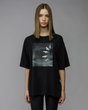 BLACK WOMEN'S SHORT SLEEVE T-SHIRT