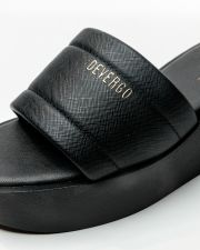 BLACK WOMEN'S SLIPPERS  - REGAN