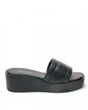 BLACK WOMEN'S SLIPPERS  - REGAN
