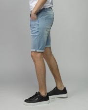 BLUE MEN'S JOGJEANS SHORTS