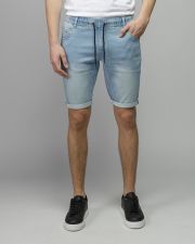BLUE MEN'S JOGJEANS SHORTS
