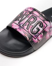BLACK WOMEN'S SLIPPERS  - CARAVELLA FLOWER