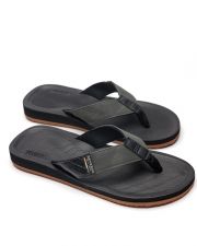 BLACK MEN'S SLIPPERS  - MATIAS