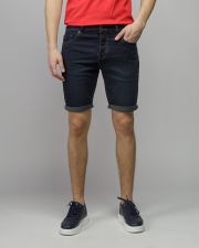 BLUE MEN'S JOGJEANS SHORTS
