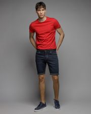 BLUE MEN'S JOGJEANS SHORTS