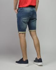 BLUE MEN'S JOGJEANS SHORTS